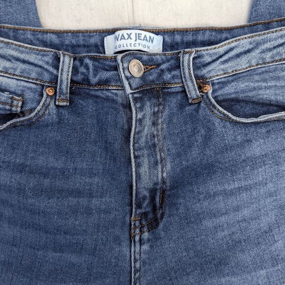 Women's Wax Jean Modal Fabric Basic Skinny Medium Wash 9/29 High-Waisted - Picture 6 of 8